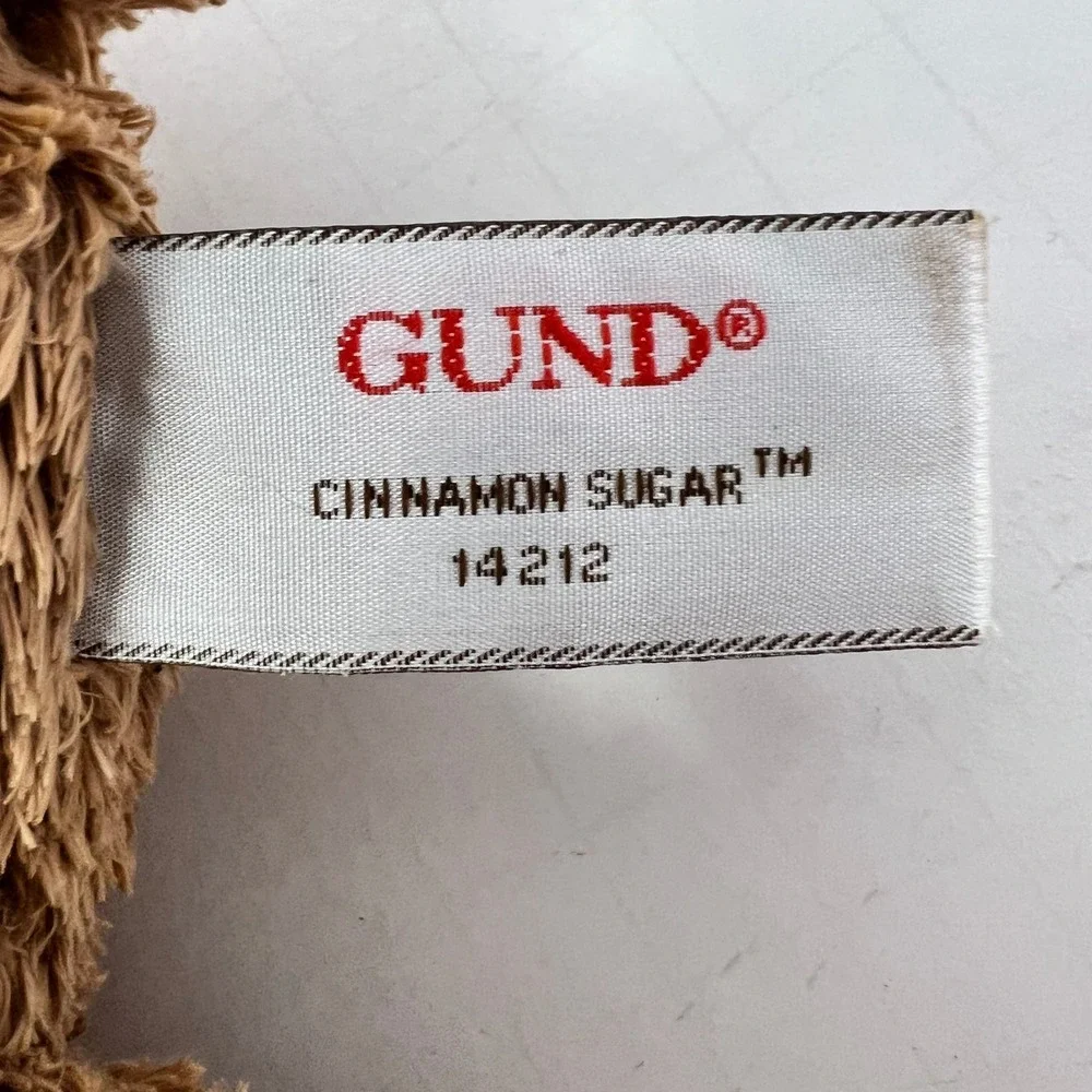 Gund‎ Plush Cinnamon Sugar Teddy Bear 11